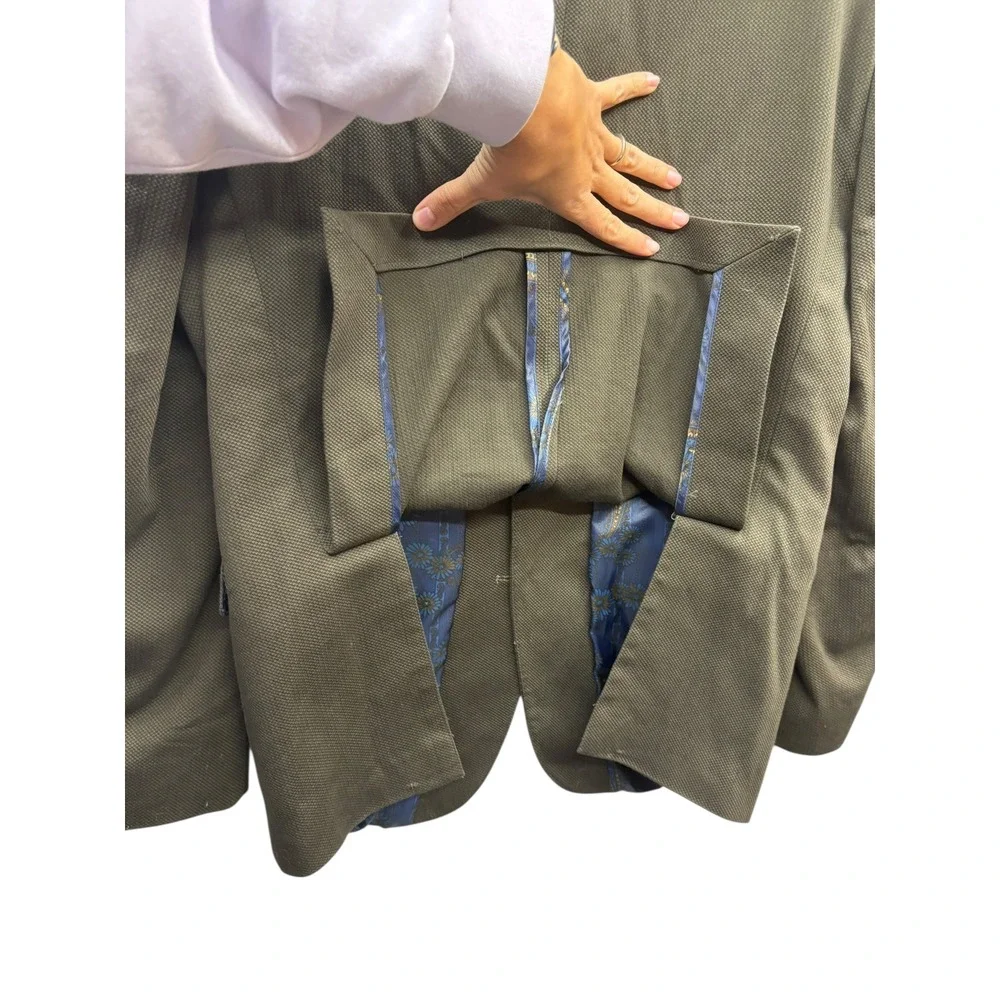 Laboratory Lord & Taylor Men's Blazer‎ Sport Coat Textured Two Button Size 40R